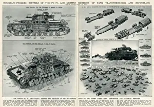 Operational Prints: Rommels Panzers by G. H. Davis