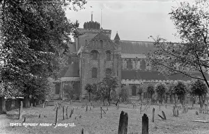 Graveyard Prints: Romsey Abbey