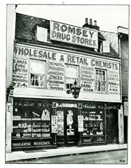 Images Dated 27th February 2020: Romsey Drug Store, Church Street, Romsey