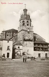 Ronda Prints: Ronda, Spain - Church of Santa Maria La Mayor