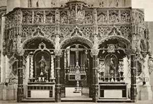 Altars Gallery: Rood screen, Church of St Gommaire, Lierre (Lier), Belgium