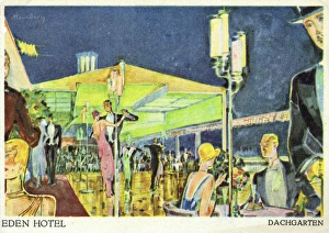 Images Dated 21st November 2012: The roof garden of the Eden Hotel, Berlin