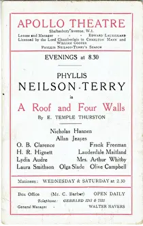 Thurston Prints: A Roof and Four Walls by E Temple Thurston