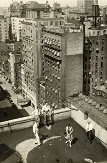 Roof Top Prints: Rooftop Golf