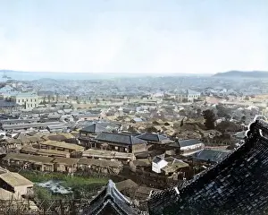 Rooftop view, Yokohama, Japan