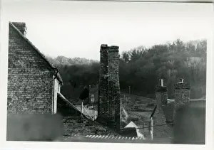 Rooftops Prints: Rooftops, Ironbridge, Shropshire
