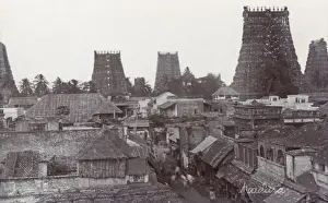 Rooftops of Madura, India