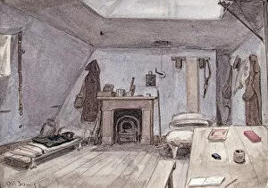 Images Dated 5th February 2010: Another room in Cromwell Gardens of Artist PJ Hill