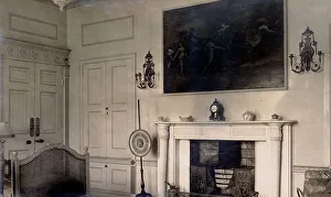 Blanche Prints: Room in Oddington House, near Stow on the Wold, Glos