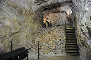 Images Dated 2nd January 2013: Room work in a potash mine. 1925