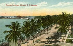 Cristobal Collection: Roosevelt Avenue, Cristobal, C. Z. Panama