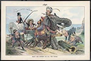 Images Dated 7th March 2018: ROOSEVELT & RAILROAD BILL ROOSEVELT & RAILROAD BILL