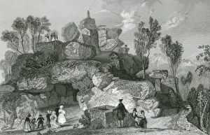 Sightseers Prints: Rooter Rocks, Peak District