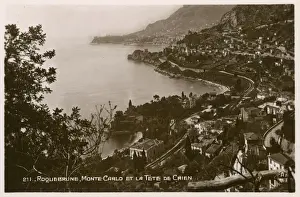 Monte Prints: Roquebrune-Cap-Martin, Monte Carlo and the Dogs Head