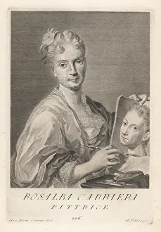 Pastels Prints: Rosalba Carriera, Venetian portraitist, 1673-1757