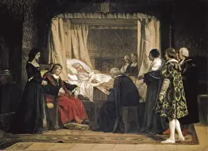 Eduardo Prints: ROSALES, Eduardo (1836-1873). Queen Isabella s