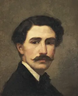 ROSALES, Eduardo (1836-1873). Self-Portrait