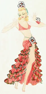 Murray's Cabaret Club Collection: Rosalie - Murrays Cabaret Club costume design