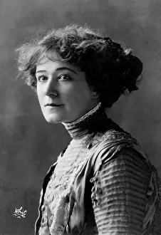 Stahl Prints: Rosalie Stahl (1868-1955) - Canadian-born American stage actress. Date: circa 1900