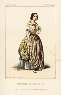 Galerie Prints: Rosalie Theodorine Melingue as Caprice in Eve, 1843
