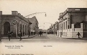 Argentina Prints: Rosario de Santa Fe, Argentina - Calle Cordoba
