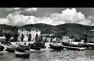Costa Prints: Rosas on the Costa Brava, Spain - Fishing Boats
