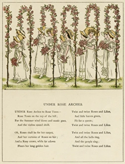 Images Dated 25th November 2011: Under Rose Arches