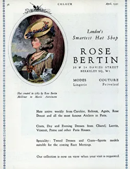 Davies Prints: Rose Bertin Advertisement