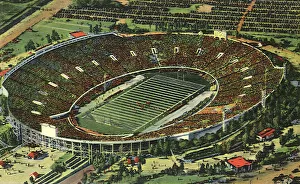 Images Dated 21st August 2020: Rose Bowl. Pasadena. Date: 1946