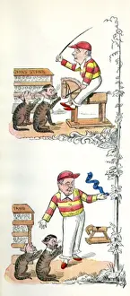 Labouchere Prints: Rosebery menaced by Hugh Price Hughes and Labby Labouchere