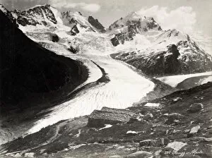 Glacier Gallery: Roseg glacier, Bernina mountain range, Switzerland