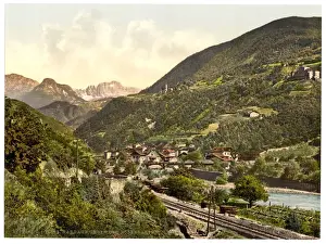 Rosengarten Prints: Rosengarten, general view, Tyrol, Austro-Hungary