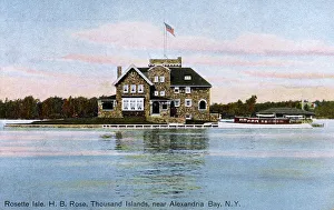 Rosette Isle, H. B. Rose, Thousand Islands nr. Alexandra Bay Rosette Isle, H. B. Rose, Thousand Islands nr. Alexandra Bay
