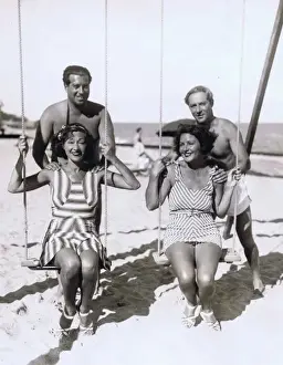 Rosie Prints: Rosie Dolly and friends at the Palm Beach, 1934