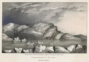 Ice Bergs Prints: Ross / Andrewross Island
