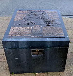 Ross Bastiaan Australian Plaque. Passendale Square