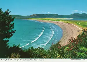Strand Prints: Rossbeigh Strand, Glenbeigh showing Dingle Mts. Kerry