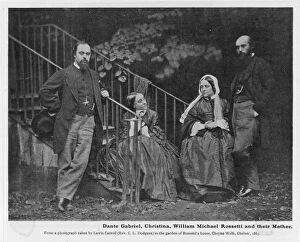 1863 Collection: Rossetti / Family Group