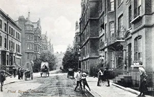 Images Dated 3rd September 2019: Rossetti Studios (right) at 72 Flood Street, Chelsea, London