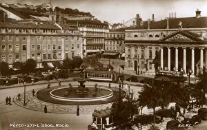 Paving Collection: Rossio Square, Lisbon, Portugal