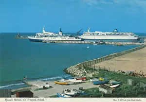 Wexford Prints: Rosslare Harbour, County Wexford, Republic of Ireland