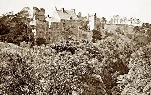 Rosslyn Prints: Rosslyn Castle, Scotland, Victorian period
