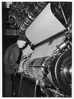 Rotary Press Plate Photo