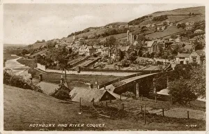 Images Dated 11th September 2018: Rothbury and River Coquet, Northumberland