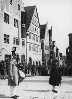 Rothenburg Prints: Rothenburg shepherd dance