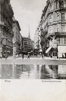 Flooding Prints: Rothenthurmstrasse, Vienna, Austria