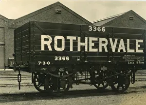 Vale Prints: Rother Vale Colleries wagon