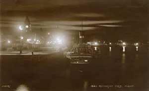 Mysterious Gallery: Rothesay Pier, Rothesay, Bute, Scotland at night