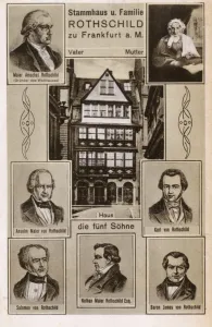 Images Dated 19th August 2016: The Rothschild Family Home in Frankfurt am Main, Germany