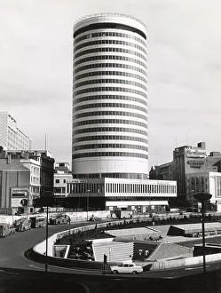 Rotunda Prints: The Rotunda and St. Martin's Circus, Birmingham, England. Date: May 1966